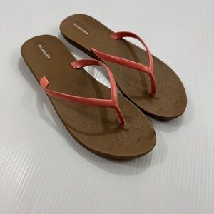 56. Okabashi Women's Sandals with Pink Straps and Brown Soles (9)‎